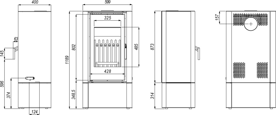 stalnaia-pech-defro-home-solum-log-2 Стальная печь Defro Home Solum Log